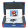Valise aluminium officielle Mario qui saute. Valise de transport pour les vancances et voyages.