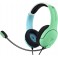 Casque PDP LVL40 Stéréo pour Nintendo Switch Bleu & Vert