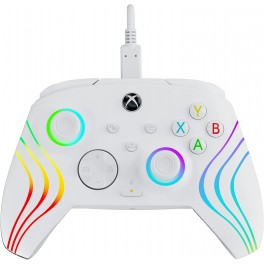 Manette Afterglow Wave Filaire Blanche pour Xbox Series X|S, Xbox One