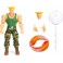 Figurine GUILE Ultra Street Fighter 2 Echelle 1:12 Comprend des têtes, des Mains et des Accessoires interchangeables