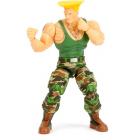 Figurine GUILE Ultra Street Fighter 2 Echelle 1:12 Comprend des têtes, des Mains et des Accessoires interchangeables