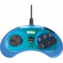 Manette Filaire Retro-Bit Official Sega Genesis USB pour Nintendo Switch, PC Windows, Sega Genesis Mini, Mac, Steam