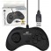 Manette Filaire Sega Saturn Model 2 USB Noire Retro-Bit