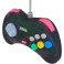 Manette Filaire Sega Saturn Model 2 USB Gris Transparent Retro-Bit