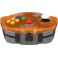 Manette Sans Fil Retro-Bit Tribute 64 V2 2.4G Orange pour N64, Switch, PC, Mac
