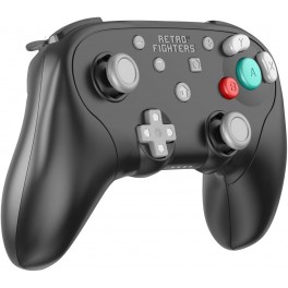 Retro Fighters Manette Sans fil 2.4G BattlerGC Noire - Gamecube, Game Boy Player, Nintendo Switch et PC Windows