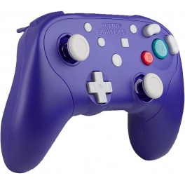 Retro Fighters Manette Sans fil 2.4G BattlerGC Violet - Gamecube, Game Boy Player, Nintendo Switch et PC Windows
