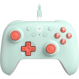 Manette Filaire 8Bitdo Ultimate 2C Vert menthe et rouge pour PC Windows et Android