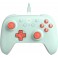 Manette Filaire 8Bitdo Ultimate 2C Vert menthe et rouge pour PC Windows et Android