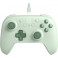 Manette filaire Ultimate 2C 8Bitdo vert pale pour PC Windows et Android