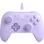 Manette filaire Ultimate 2C 8Bitdo violet pale pour PC Windows et Android