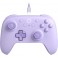 Manette filaire Ultimate 2C 8Bitdo violet pale pour PC Windows et Android