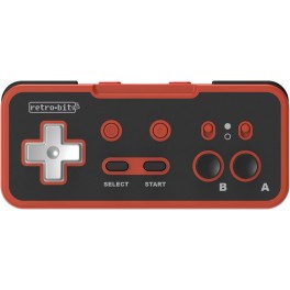 Manette sans fil Retro-Bit Origin8 2.4G Nintendo Switch & NES - Receveurs USB & NES inclus - Rouge et Noir Edition - NEUF