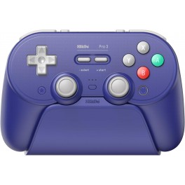 Manette Bluetooth Pro 3 8Bitdo Violet pour Nintendo Switch 2, PC Windows, Android Apple et SteamOS