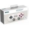 Manette 8Bitdo SN30 Pro Bluetooth Crème hall Edition pour Nintendo Switch 2, PC Windows, Android, Mac OS et Steam