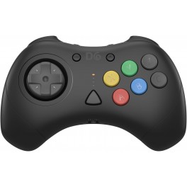 Manette Sans fil Retro Fighters D6 Dreamcast Noire pour Nintendo Switch, Switch 2, PC Windows et Sega Dreamcast