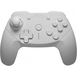 Manette Sans fil Bluetooth Retro Fighters Brawler64 Nintendo Switch, Switch OLED, Switch 2 et PC Windows NSO Edition Blanche