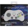 Retro-Bit SEGA Saturn 2.4GHz Pro Manette sans fil Nintendo Switch - Receveurs Saturn & USB inclus - Edition Blanc