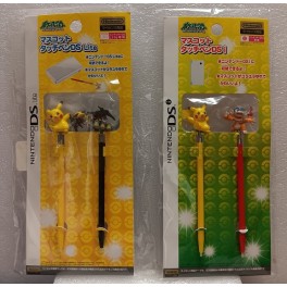 Lot de stylets POKEMON Import Japon : Pikachu et Giratina, Pikachu et Chimpenfeu