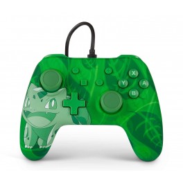 Manette filaire POKEMON Bulbasaur pour Nintendo Switch OLED