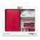Sacoche et accessoires Essentiel 3DSXL coloris rouge. Sacoche de transport rigide.
