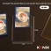 Konix 25 Protèges-cartes RIGIDE HARD SLEEVES 67 x 92 mm pour TCG