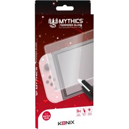 Protection d'&eacute;cran verre tremp&eacute; pour consoles Nintendo Switch OLED KONIX