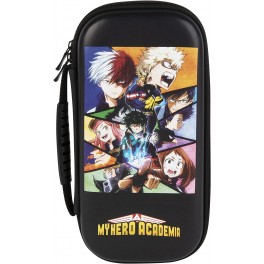 Housse My Hero Academia Noir pour Nintendo Switch, Switch Lite et Switch OLED