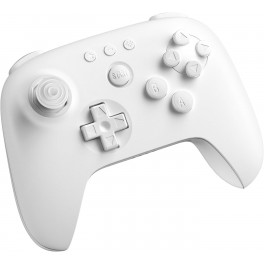 Manette Sans fil 8Bitdo D&eacute;cor Nintendo 64 Bluetooth Blanche pour PC Windows, Nintendo Switch, Switch 2 et Android