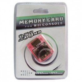 Carte Mémoire 256MB pour console WII