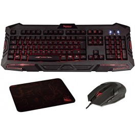 Pack Drakkar RAIDER / Clavier + Souris + Tapis de souris + Antivirus