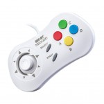 Manette filaire pour NEO GEO Mini - Blanche