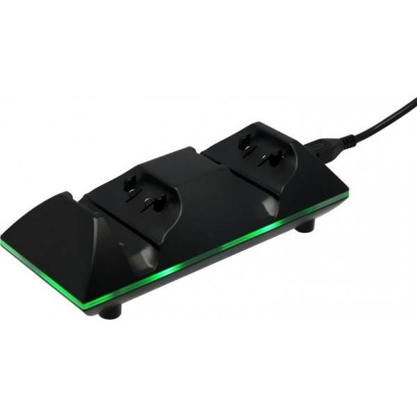 Chargeur de Batterie de Manette Xbox One - 2 Batteries et Cordon Inclus  Konix