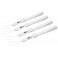 Pack de 4 dragonnes Wii - Blanc. Compatible dsi,dsixl.