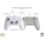 Manette Filaire Blanche pour Nintendo Switch