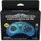 Manette Filaire Bleu Design Sega Mega Drive