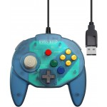 Manette Tribute 64 USB Bleu Océan pour Nintendo Switch / PC ....