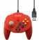 Manette Tribute 64 USB Rouge pour Nintendo Switch / PC / Mac / Steam