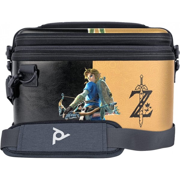 10€62 sur Boîtes de rangement avec 16 poches pour jeux Nintendo Switch -  Noir - The Legend of Zelda - Etui et protection gaming - Achat & prix