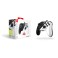 Manette filaire Noir et Blanc Faceoff Deluxe+ Audio pour Nintendo Switch et Switch OLED