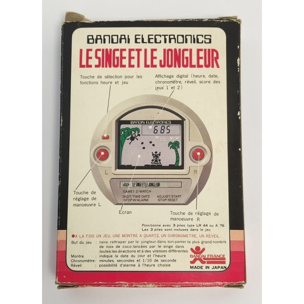 Jeu électronique Le Singe et le Jongleur en boite