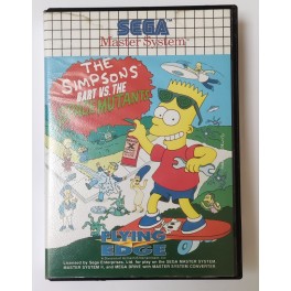 Jeu The Simpsons Bart VS The Space Mutants Sega Master System