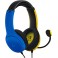 Casque PDP LVL40 Stéréo pour Nintendo Switch Jaune & Bleu