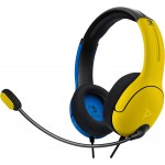 Casque PDP LVL40 Stéréo pour Nintendo Switch Jaune & Bleu