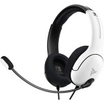 Casque PDP LVL40 Stéréo pour Nintendo Switch Noir & Blanc