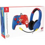 Manette et Casque filaires Mario Licence Officielle