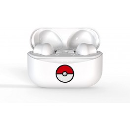 Ecouteurs sans Fil Bluetooth V5.0 pour Enfant Pokeball avec boîtier de Chargement