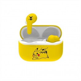 Ecouteurs sans Fil Bluetooth V5.0 pour Enfant Pikachu avec boîtier de Chargement