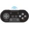 Manette Retrobit Legacy 16 sans Fil Noir pour Switch/PC/Steam/Raspberry Pi/Snes/Android 2,4g