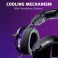 Casque Victrix Pro AF Passive Gaming Noir / Violet pour PS5 / PS4